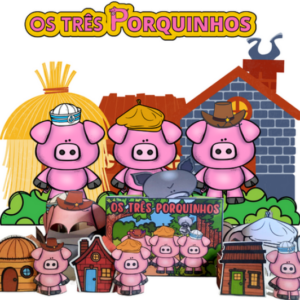 HISTÓRIA NA CAIXA - TRÊS PORQUINHOS