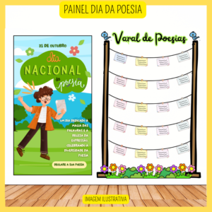 Painel - Painel dia da Poesia
