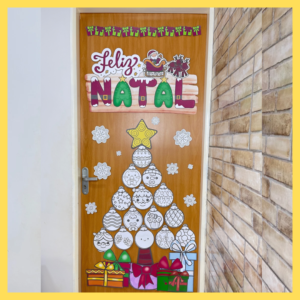 DECORAÇÃO DE PORTA - NATALINA