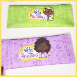 CASE PARA BARRA DE CHOCOLATE - DIA DOS PROFESSORES