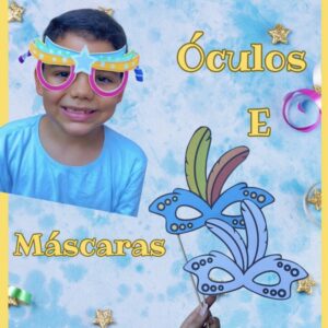 ÓCULOS E MÁSCARAS - CARNAVAL