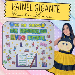 Painel Gigante - Dia do Livro