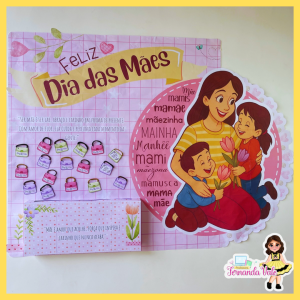 Painel com Lembrancinhas - Dia das Mães