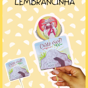 Lembrancinha - Cristo Vive