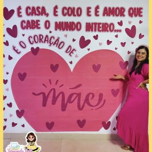 PAINEL GIGANTE - CORAÇÃO DE MÃE