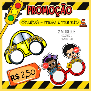 Óculos - Maio Amarelo