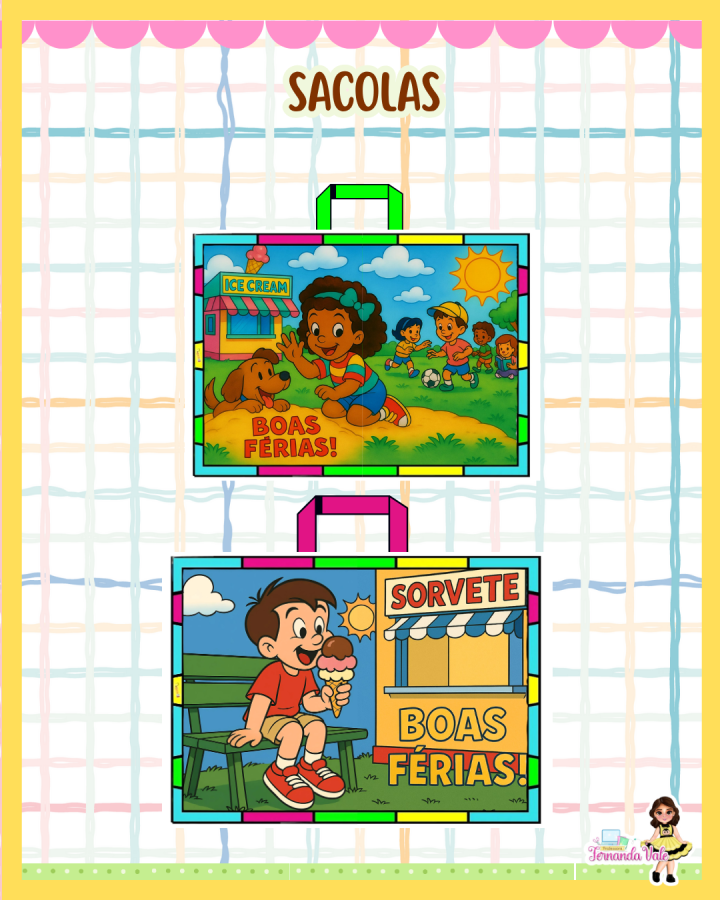 Alças, Capas e sacolas para atividades - Imagem 4