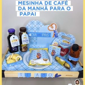 Mesinha de Café da manhã para o papai