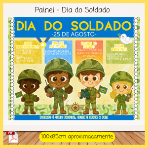 Painel - Dia do Soldado