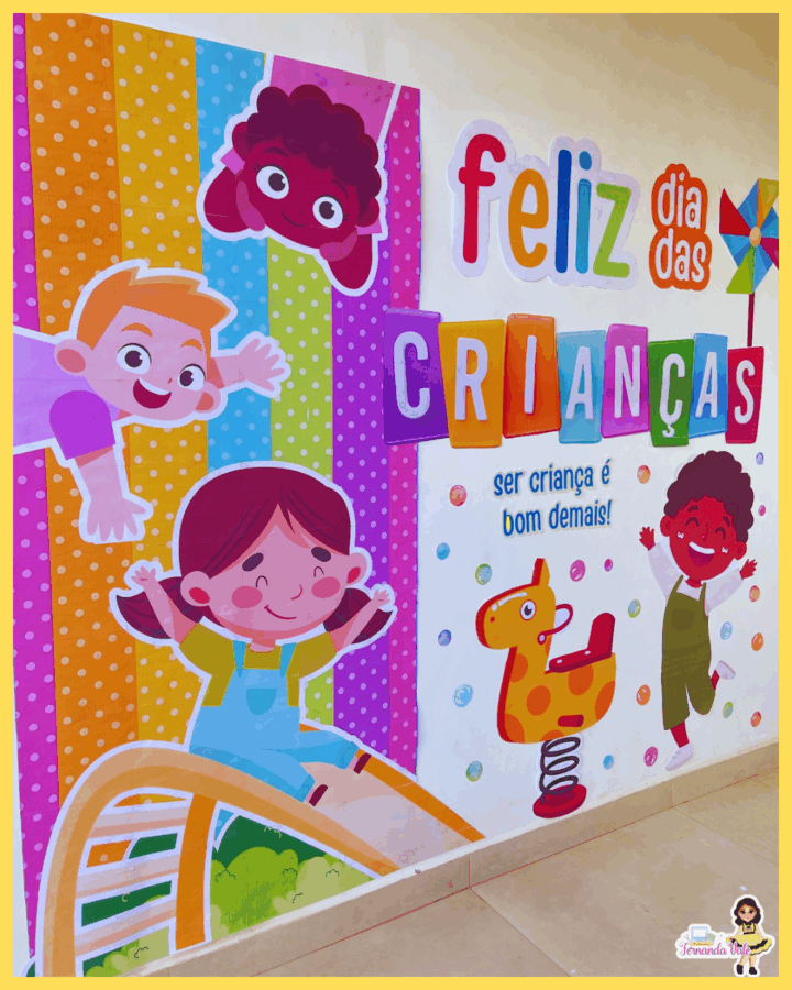 Painel + Brincadeiras - Dia das Crianças