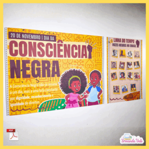 Painel + Moldura - Consciência Negra 2025