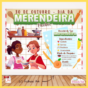 Painel - Dia da merendeira escolar