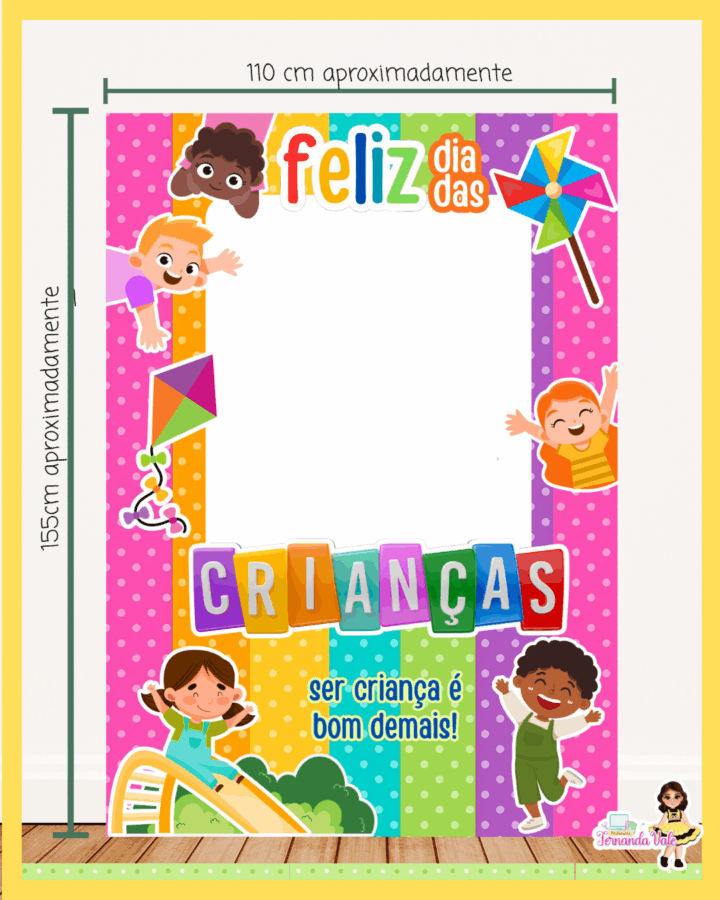 Painel Vazado - Dia das Crianças - Imagem 2