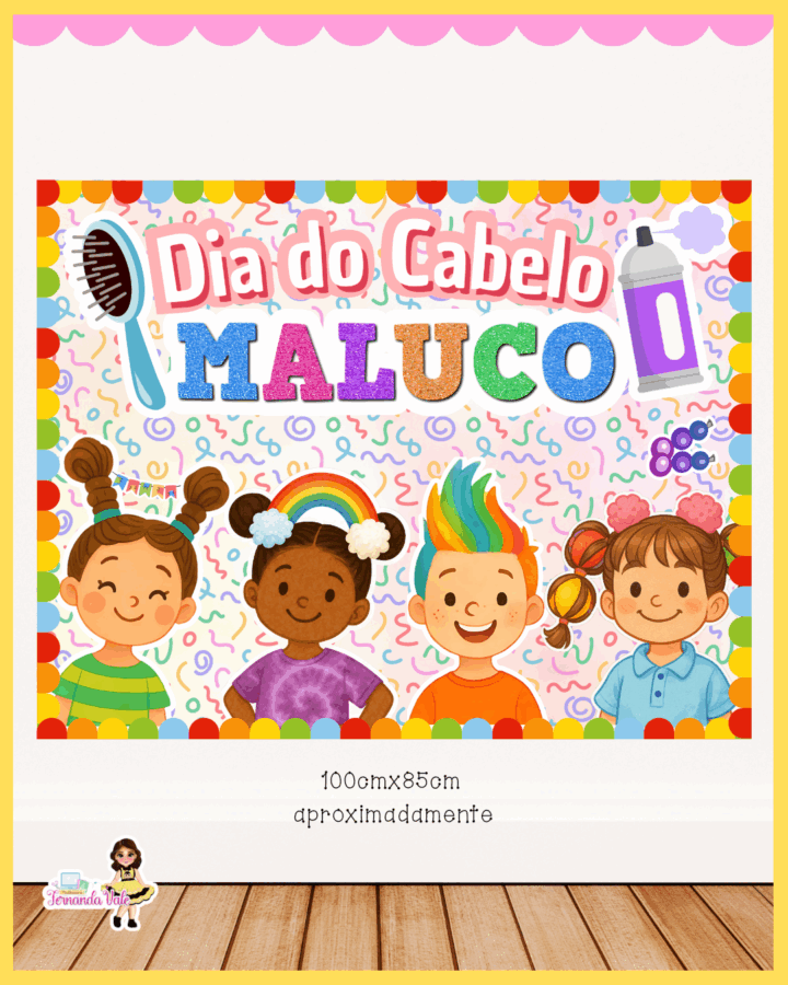 Painéis - Dia do Cabelo e Mochila Maluca - Imagem 2