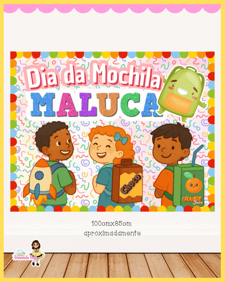 Painéis - Dia do Cabelo e Mochila Maluca - Imagem 3