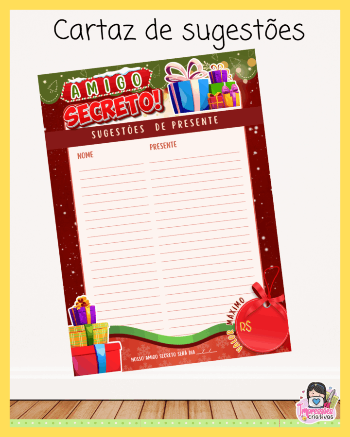Kit - Amigo Secreto - Imagem 5