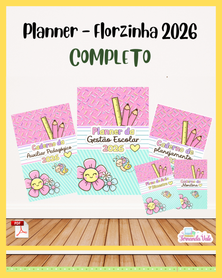 Planner 2026 - Florzinha
