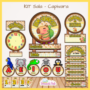 Kit Sala - Capivara