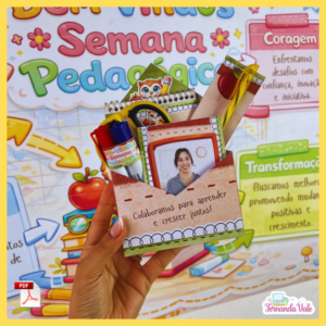 Caixa envelope - Semana Pedagógica
