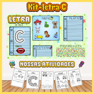 KIT LETRA C