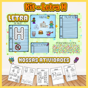 KIT LETRA H