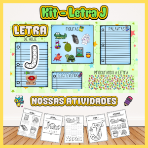 KIT LETRA J