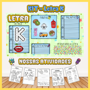 KIT LETRA K