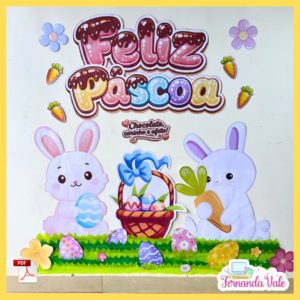 Painel de Páscoa - Coelhinho