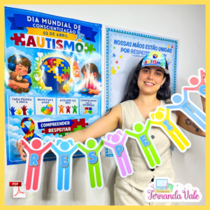 KIT - Dia Mundial de Conscientização do Autismo