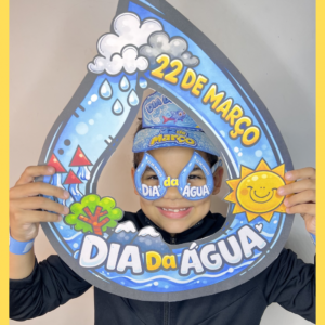 Moldura - braceletes - óculos e viseira - Dia da Água