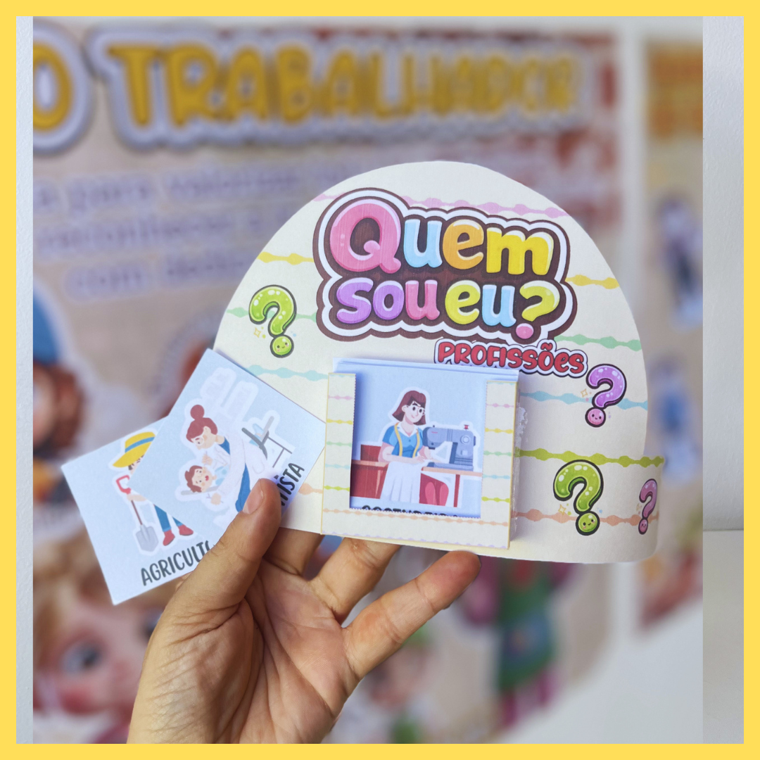 Jogo: Quem sou eu? Profissões