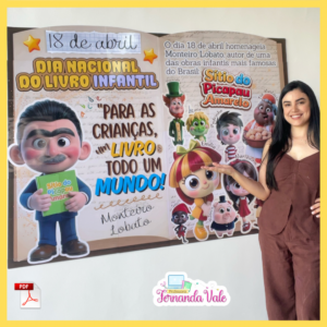 Painel - Dia Nacional do Livro Infantil