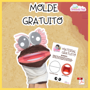 Molde fantoche - GRATUITO
