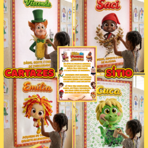 Cartazes coletivos - Sítio do Picapau Amarelo