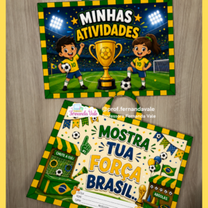 Sacolas e Capas - Atividades/Avaliações Copa Junina