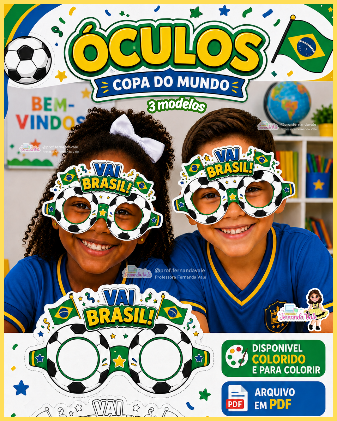 Óculos – Copa do Mundo