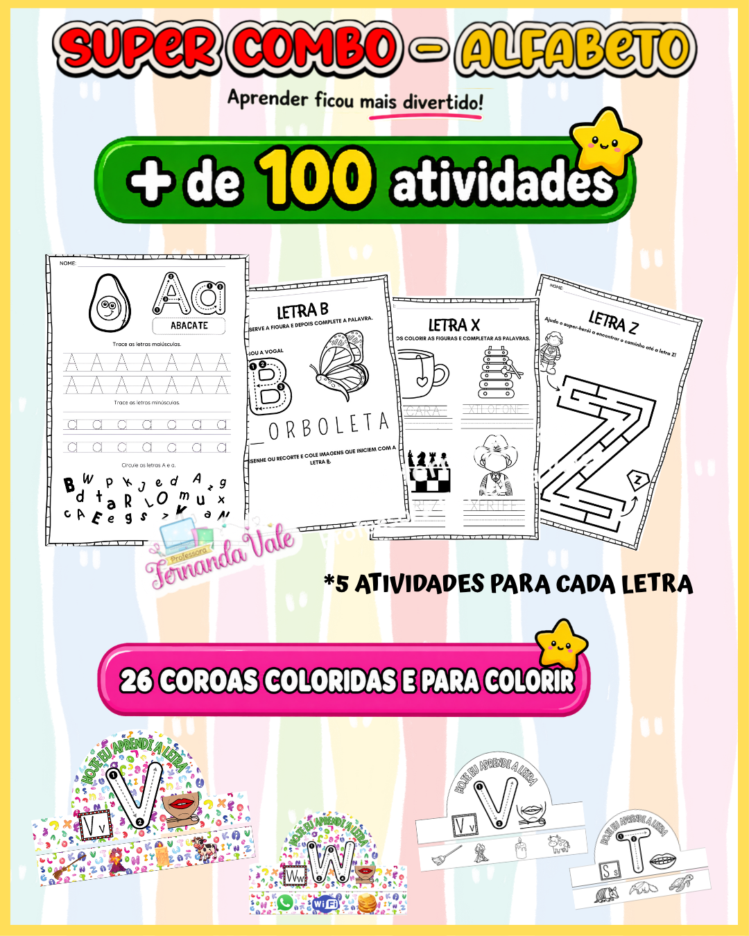 (SOMENTE HOJE R$ 14,90) SUPER COMBO - ALFABETO PEDAGÓGICO - Imagem 4