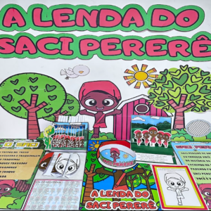 Kit - A lenda do Saci-Pererê