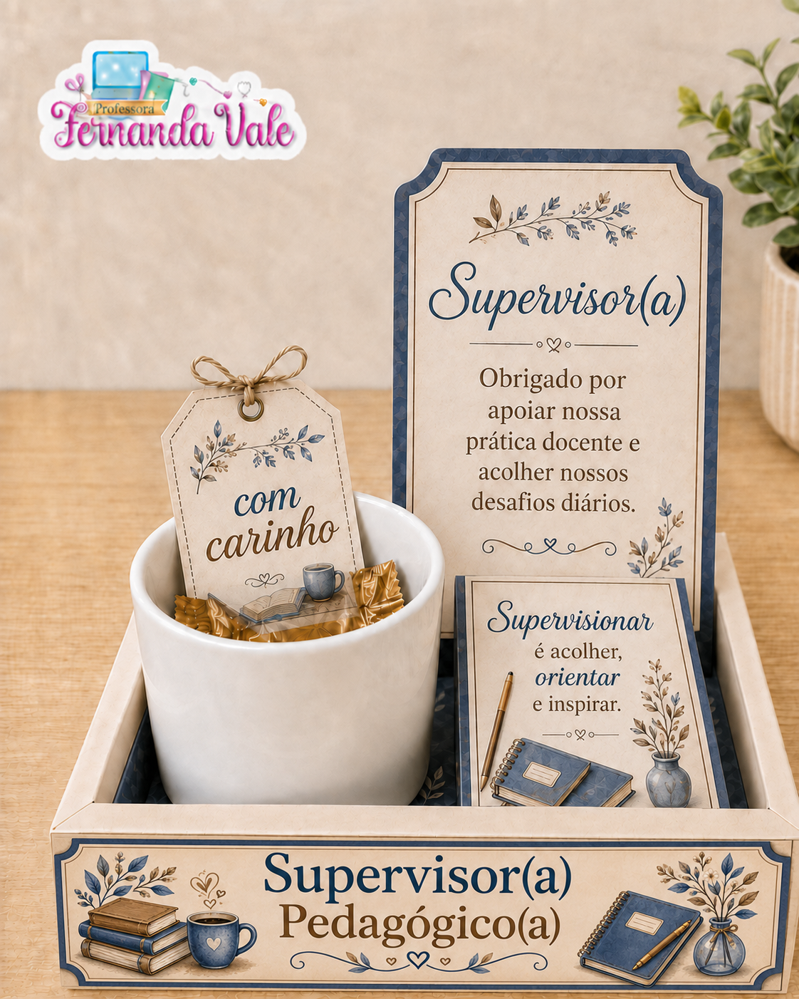 Mini Caixa Cenário – Supervisor(a) Pedagógico(a)
