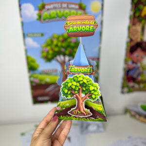 Ciclo de Vida de uma Árvore - 3D 🌱🌳