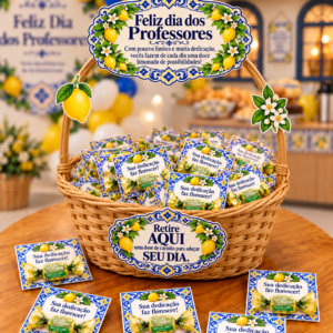 Decoração para cesta + Café docente - Professores Limoeiro