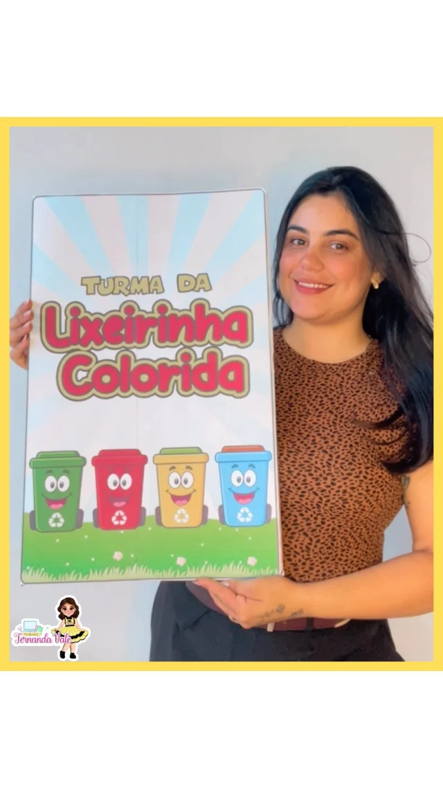 🔗 COMENTE “quero” QUE EU TE MANDO O LINK DE COMPRA.

♻️ Livrão Gigante - A turma da Lixeirinha Colorida 🍃
