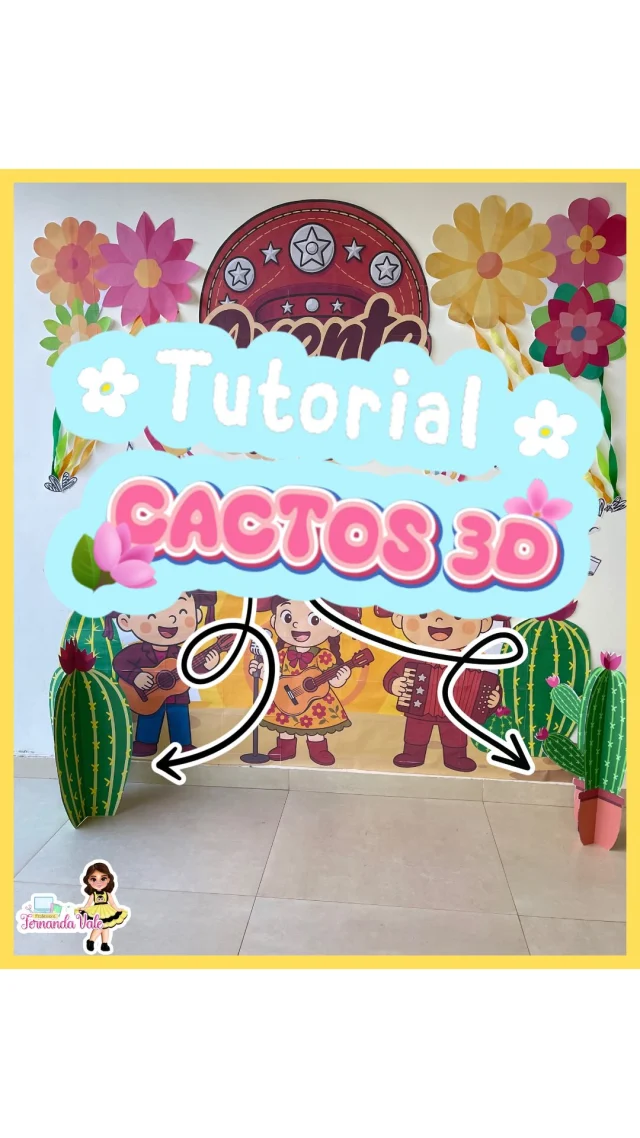 🌵TUTORIAL CACTO 3D 🏜️