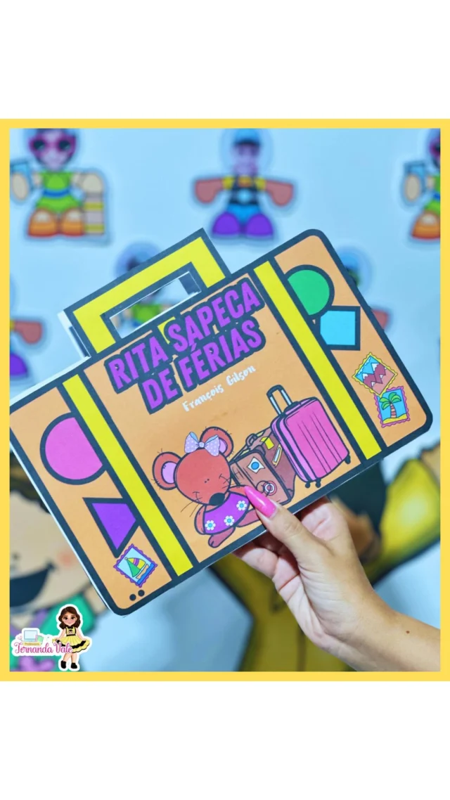 📚✨ Livro 3D – Rita Sapeca de Férias!
A Rita está de férias e pronta pra viver aventuras super divertidas… e em 3D! 😍🌴
Um arquivo interativo, colorido e cheio de surpresas que vai encantar os pequenos leitores! 💛👧🏼📖

🧩 Disponível em PDF, prontinho para imprimir e brincar!

👉🏻 Corre garantir o seu!

🔗 Comenta "quero" que te envio o link de compra.
#Livro3D #RitaSapeca #FériasDivertidas #AtividadesInfantis #EducaçãoCriativa #MaterialInterativo #PDFParaImprimir