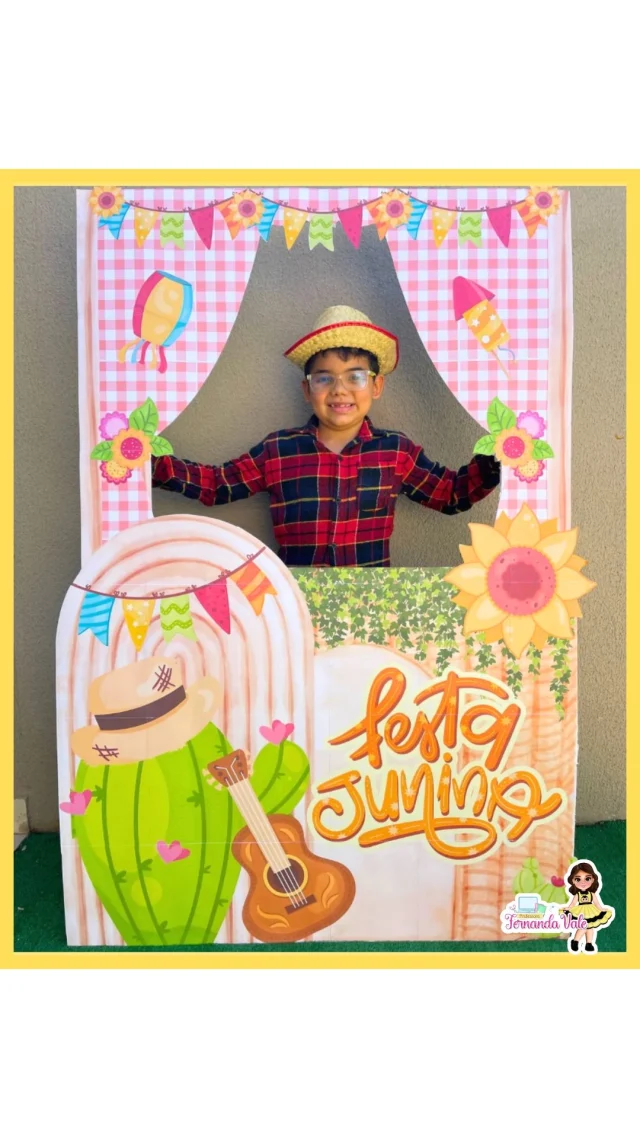 🎉 Painel Vazado - Junino 🎉

Perfeito para deixar as fotos ainda mais divertidas! 📸✨

Ideal para registrar os melhores momentos da sua festança com muito charme e alegria!

🌽🎈🌟 Arquivo em PDF, prontinho pra imprimir, já ampliado em folhas A4 e numerado, é só arrasar na decoração!

Quer esse PDF?

🔗 Comenta "quero" para receber mais informações no seu direct.

Ou clique no linl da bio.

#FestaJunina #PainelJunino #DecoraçãoJunina #ArraiáDivertido #PDFEducativo #PainelParaFotos