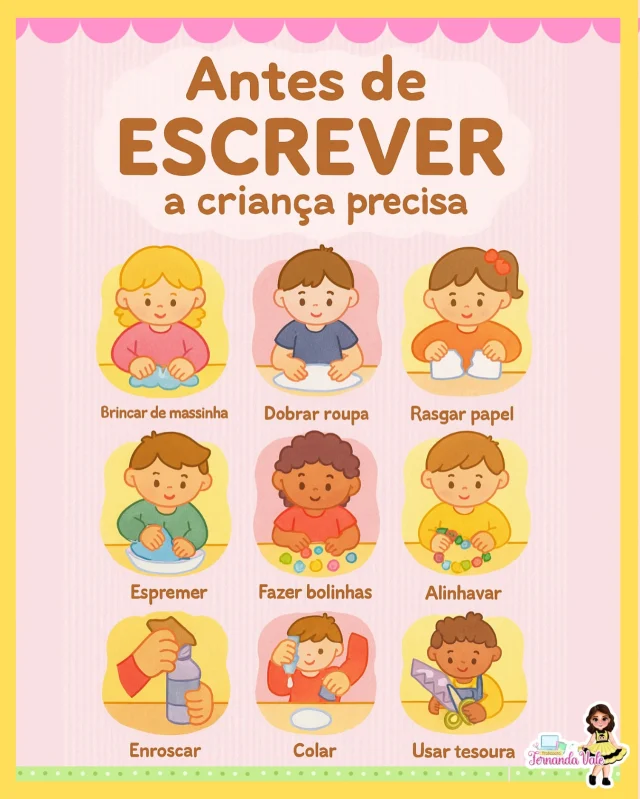 📚✨ Antes de ler, a criança precisa…
Explorar, brincar, escutar histórias, desenvolver a linguagem e se encantar com o mundo ao seu redor! 💭💬🎨
A leitura começa muito antes das palavras escritas — começa na interação, no afeto e nas experiências significativas. 💞👶🏽

#EducaçãoInfantil #LeituraNaInfância #Alfabetização #BrincarÉAprender #DesenvolvimentoInfantil #AprenderBrincando