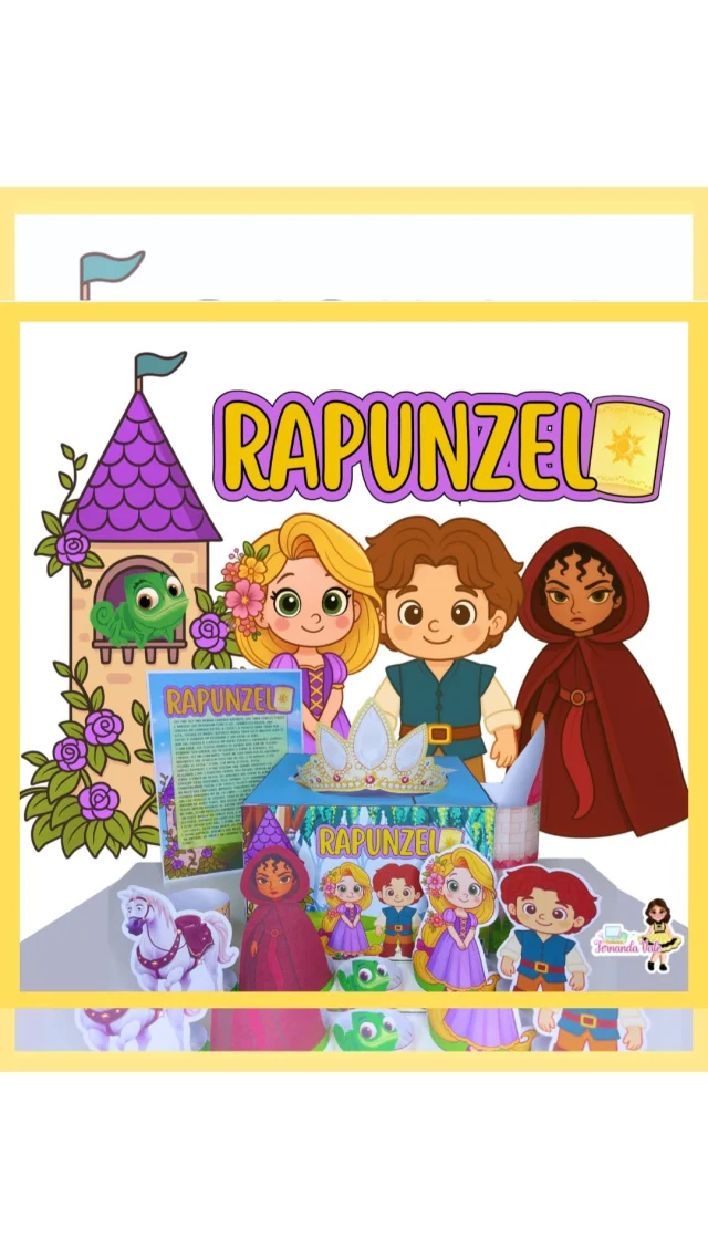 🌟 Arquivo em PROMOÇÃO por apenas R$3,00!
Mas corre, amiga… essa oferta vai só até às 21h de hoje ⏰

💌 Escreve “quero” nos comentários e garanta já a sua!

📚✨ História na Caixa - Rapunzel ✨📚
Um clássico encantador para trabalhar com os pequenos de forma lúdica e envolvente!

#históriainfantil #rapunzel #promoçãopedagógica #caixadehistórias #materiaiseducativos #alfabetizacao #educacaoinfantil #professorafernandavale #arquivospdf #contacaodehistorias #promoçaoespecial